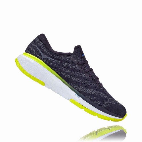 Hoka One One CAVU 3 Road Running Shoes For Men India Black IN-8345